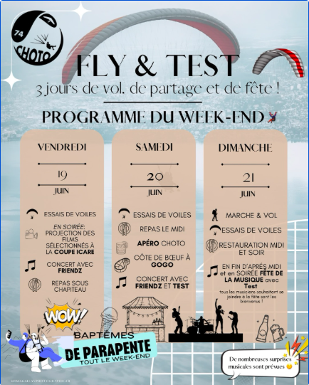 12ième fly & test