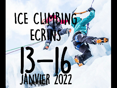 Ice climbing Ecrins 2022