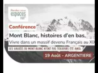 Mont Blanc, histoires d’en bas...