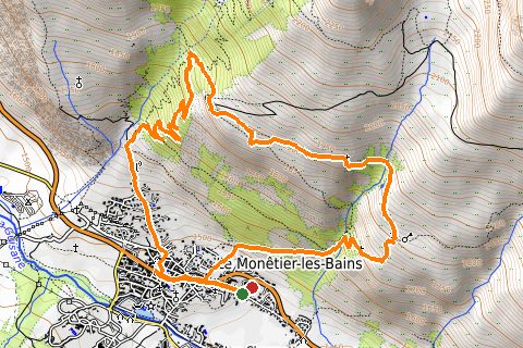 Carte de la trace Cime_des_Conchiers.gpx