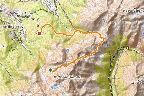 Carte de la trace La_boucle_est_bouclée.gpx