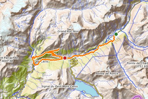 Carte de la trace cuchet-pre-chamois-11-08-2026-gpx.gpx