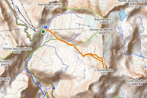 Carte de la trace randonnee-ouille-noire-arete-n-27-aout-2026-1-gpx.gpx