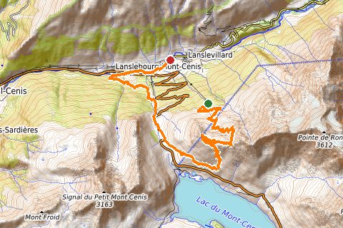 Carte de la trace vtt-col-met-ouillon-arcelins-face-s-col-tomba-ramasse-21-07-2026-1-gpx.gpx