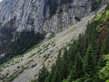 Lac Bénit depuis Moellessulaz