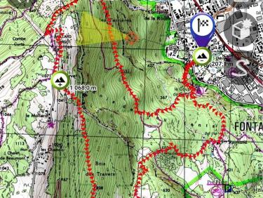 12 kilomètres à pied, ça use ça use.