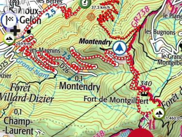 1300 m de dénivelé 30 bornes 