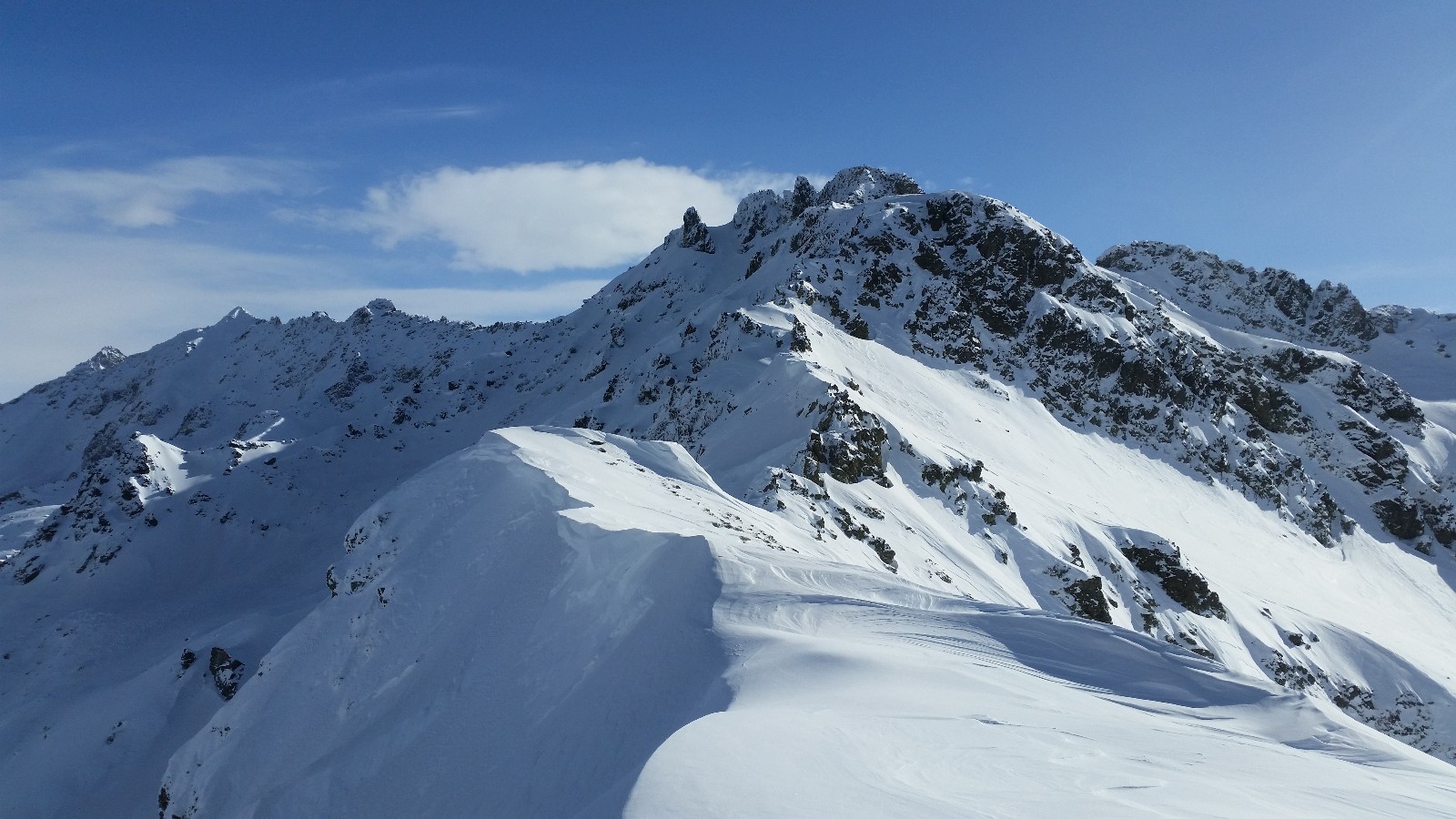 Dent du Pra depuis la Cime de la Jasse