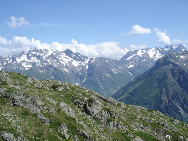 2eme j - vue sur col Val Estrêche