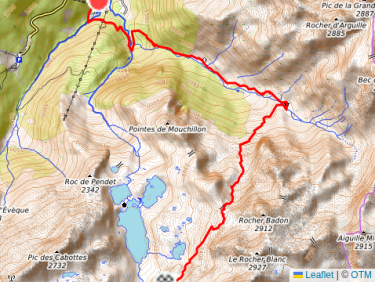 #3 retour de la voie par le col du Mouchillon