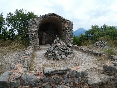 3e point haut : "chapelle" de la Croix