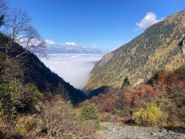 Lac Blanc depuis la Gorge