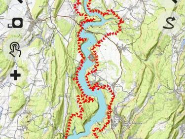 93 bornes et 2200 m 