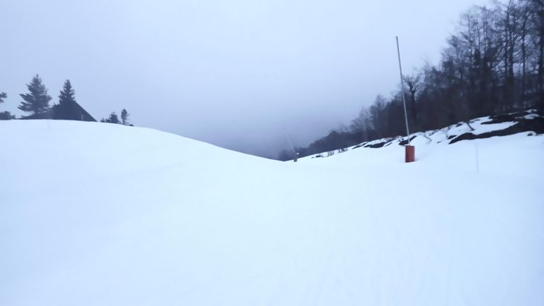 Ski de randonnée dans l'après-midi à Gourette