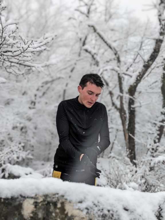 Avec les locaux 🐐