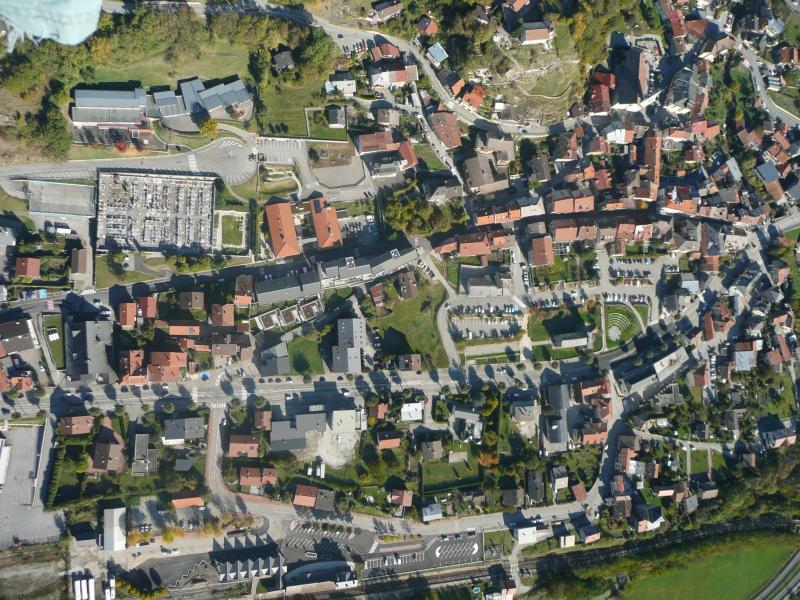Aime la plagne vue d'avion... Heu de parapente