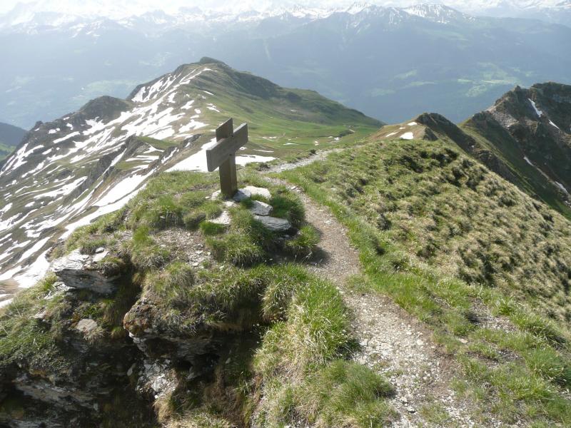 Au sommet, avec le déco caché en contrebas