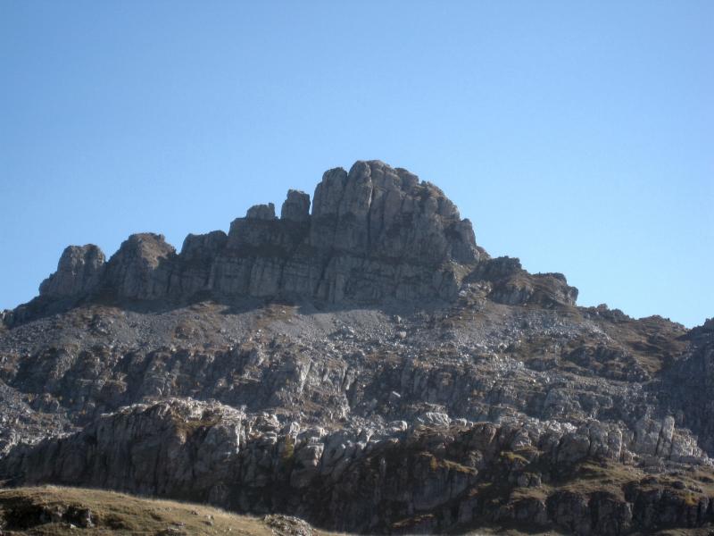 Aiguilles de Chabrière, versant Ouest