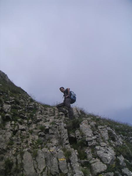 Alexis en haut du suivant