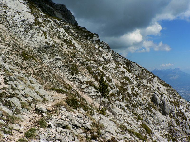 Ambiance sur le sentier des 2 cols