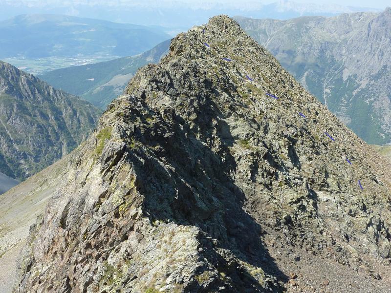 Arête Est de la tête des Frétails