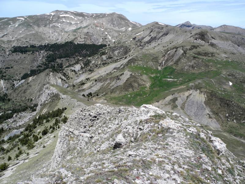 ArÃªte NW de la Petite Cloche et Cabane des PrÃ©s