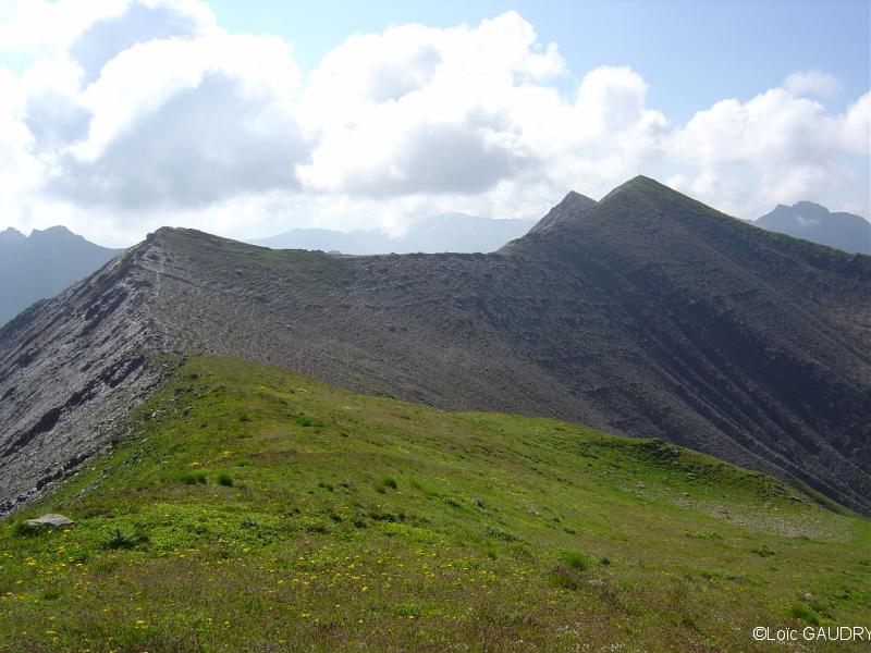 Arête entre Lognan et Coin