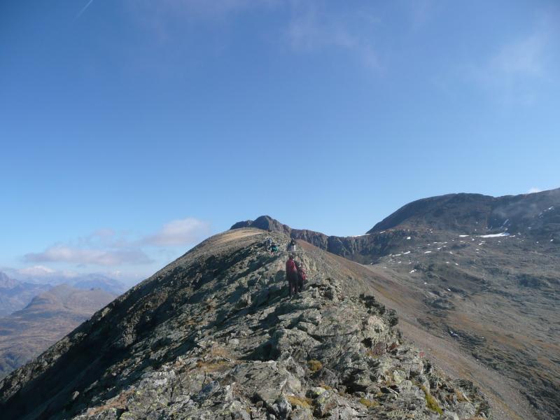 Arête menant au Petit Taillefer