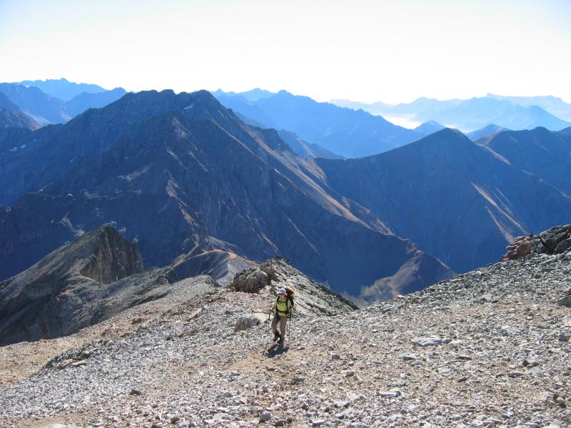 Arête sud Pointe de Confolens 2