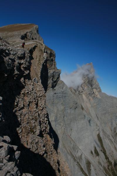 Arête sud-est du garnesier