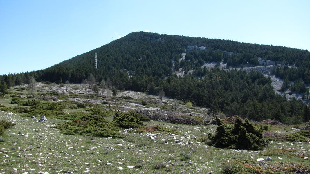 Arrivée à la Tête de Chauva