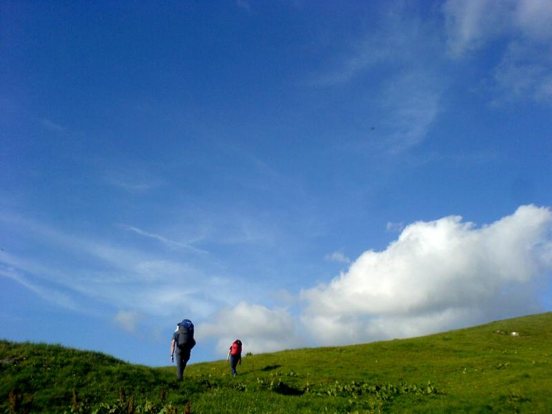 Arrivée au Pré du MOllard