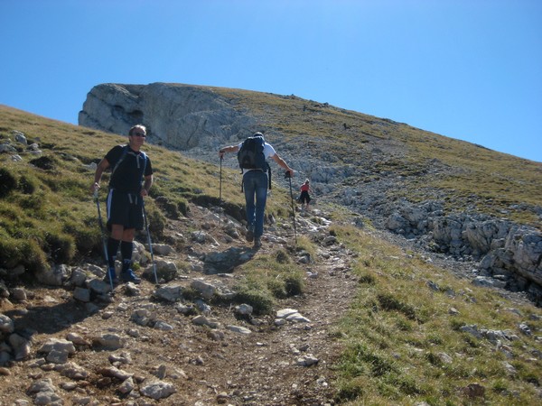 Arrivée au Veymont