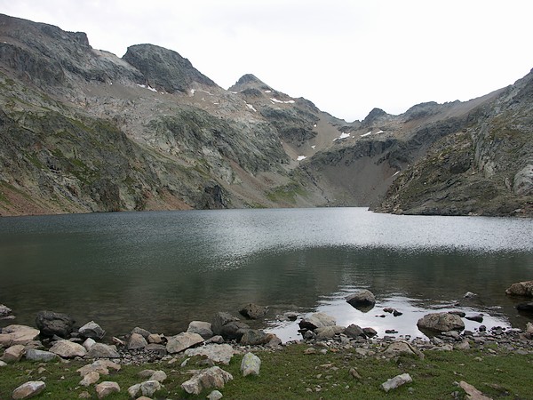 Arrivée au lac