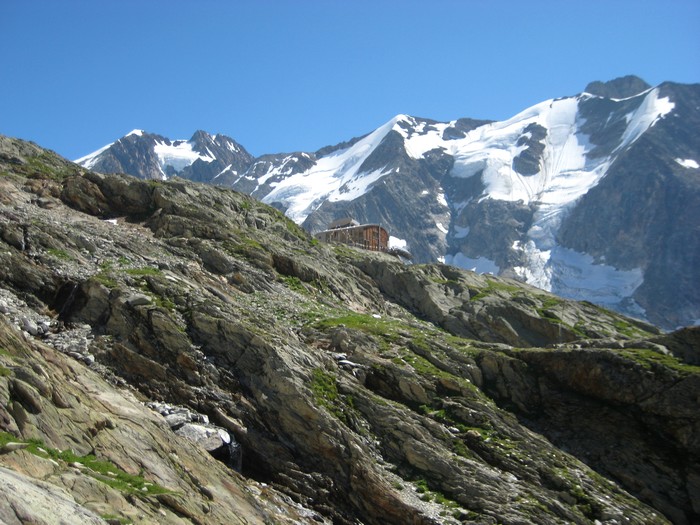 Arrivée au refuge