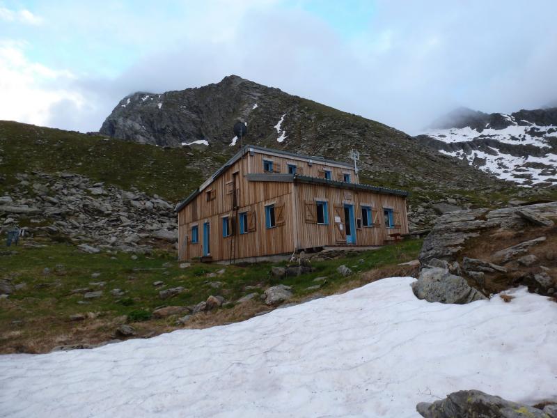 Arrivée au refuge du plan des Gouilles