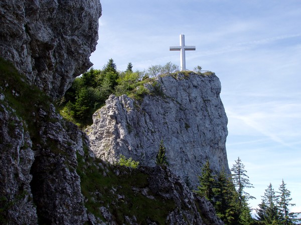 Arrivée au sommet