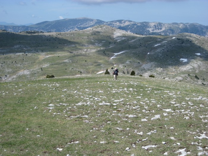 Arrivée au sommet