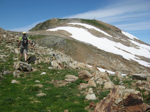 Arrivée au sommet