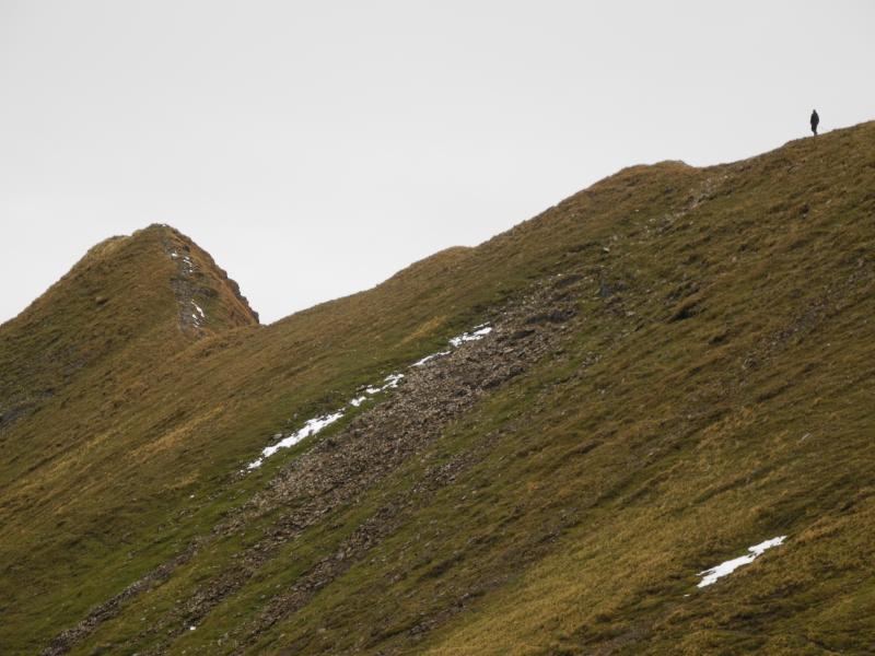 Arrivée au sommet