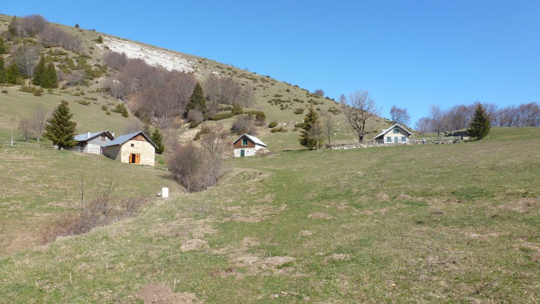 Arrivée aux cabanes du Sornin