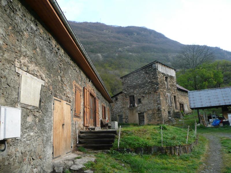 Arrivée du raccourci dans cette ferme
