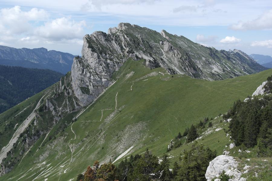 Arrivée sur le Col de Bellefond