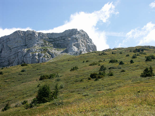 Arrivée sur le plateau