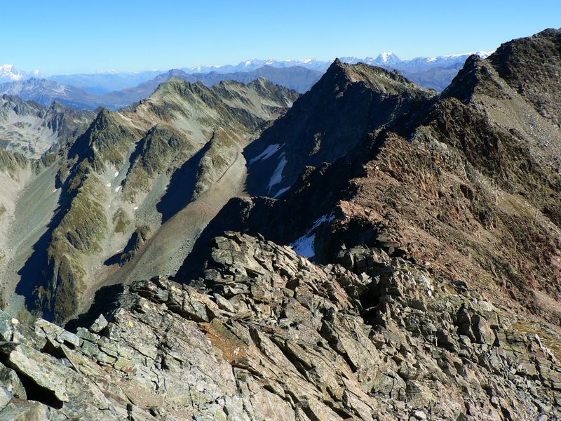 Arête entre Porte d'Eglise et Comberousse