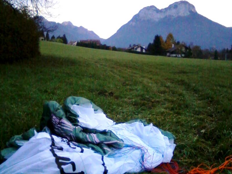 Aterro improvisé à Verthier