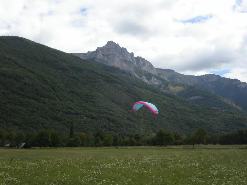 Attérissage de Jean-Pierre