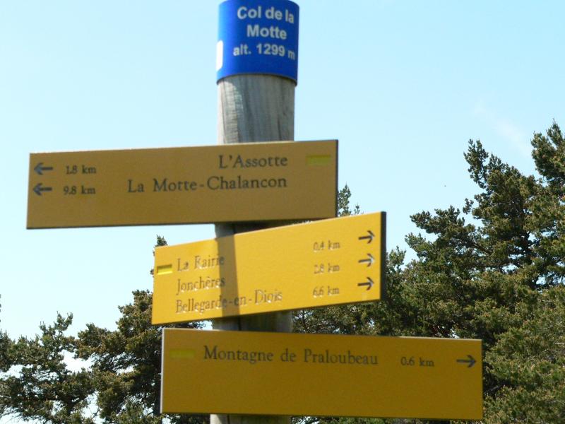 Au col de La Motte