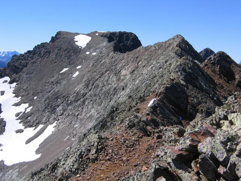 Au delà de la pointe 2736m