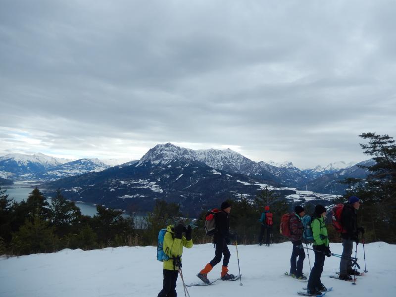 Au-dessus du Col Lebraut